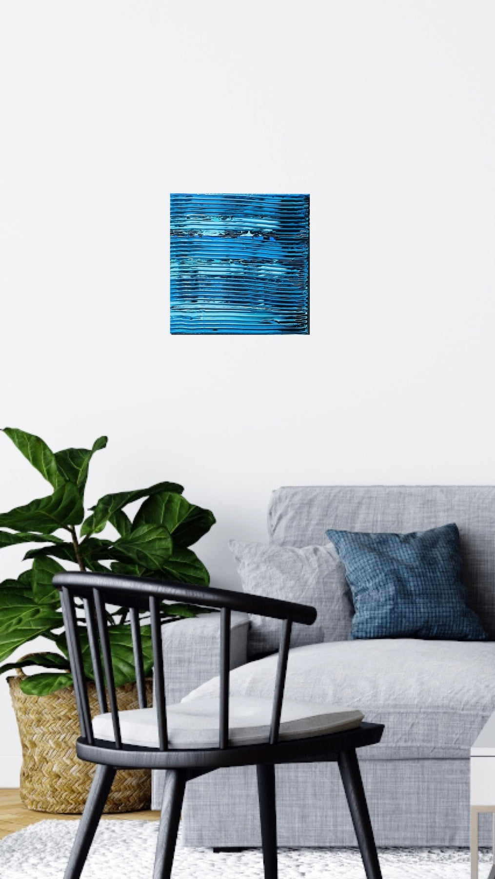 Blue Abstract Waves
