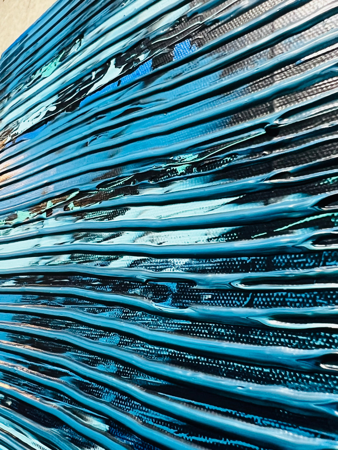 Blue Abstract Waves